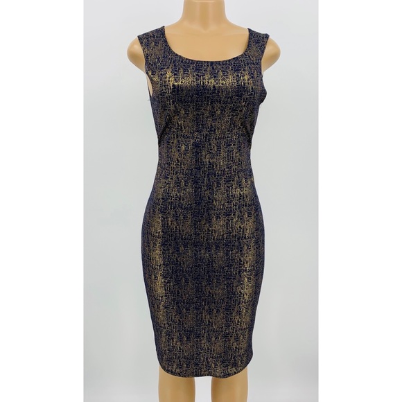 OUT OF ORDER SHIMMER BODYCON DRESS - Picture 3 of 8